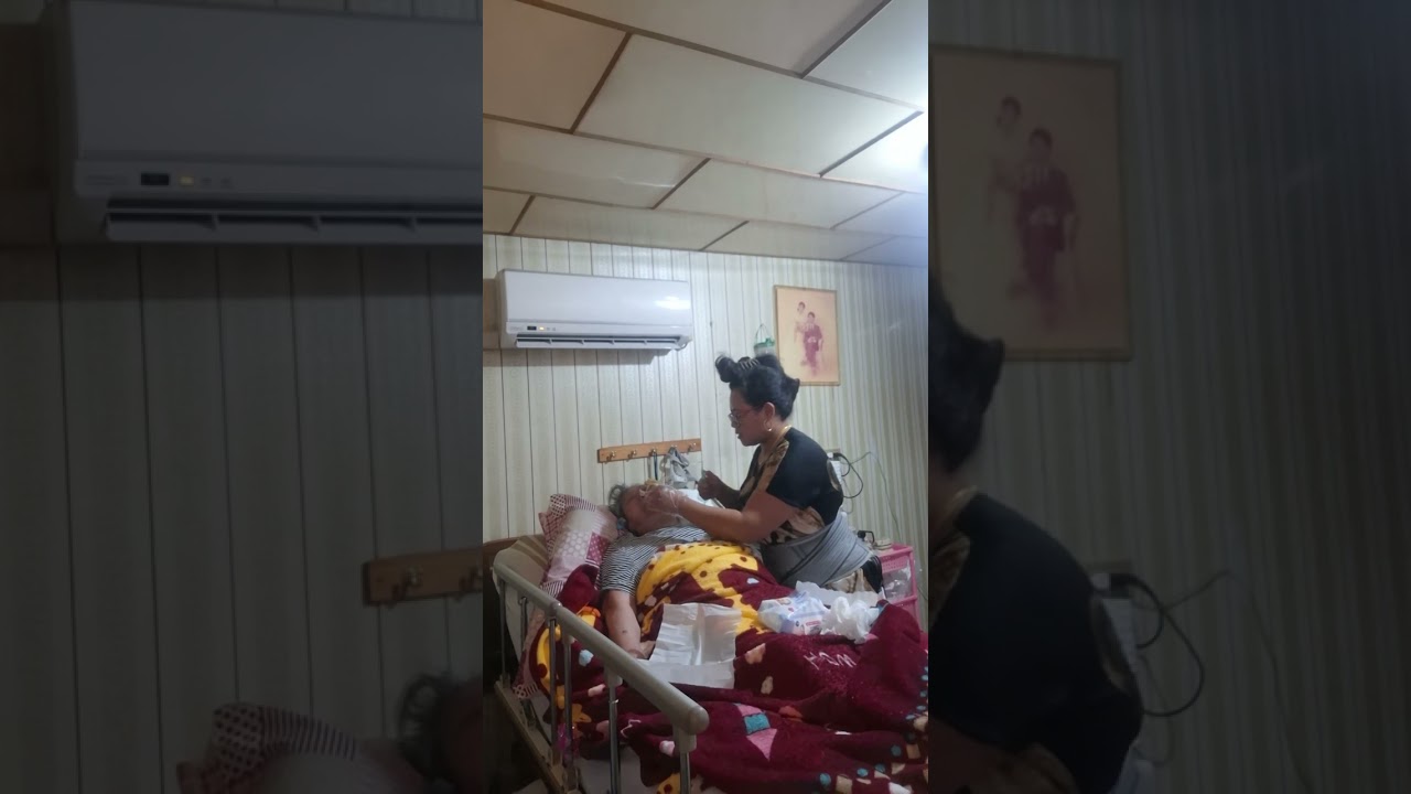 Jam setengah 2 pagi nafas nenek banyak dahak gaesss