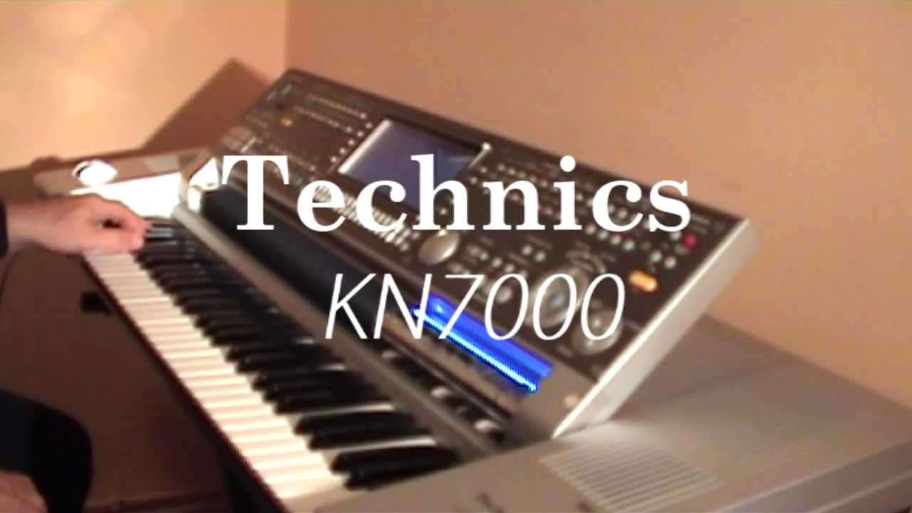 Technics SX-KN7000 demo