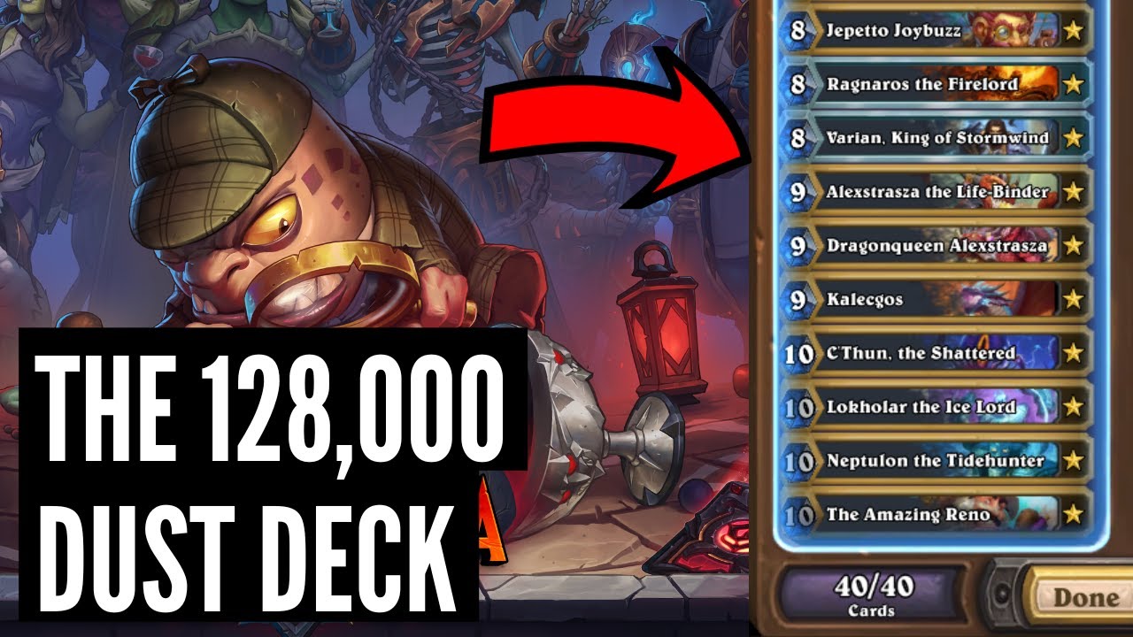The Most Expensive Deck in Hearthstone History