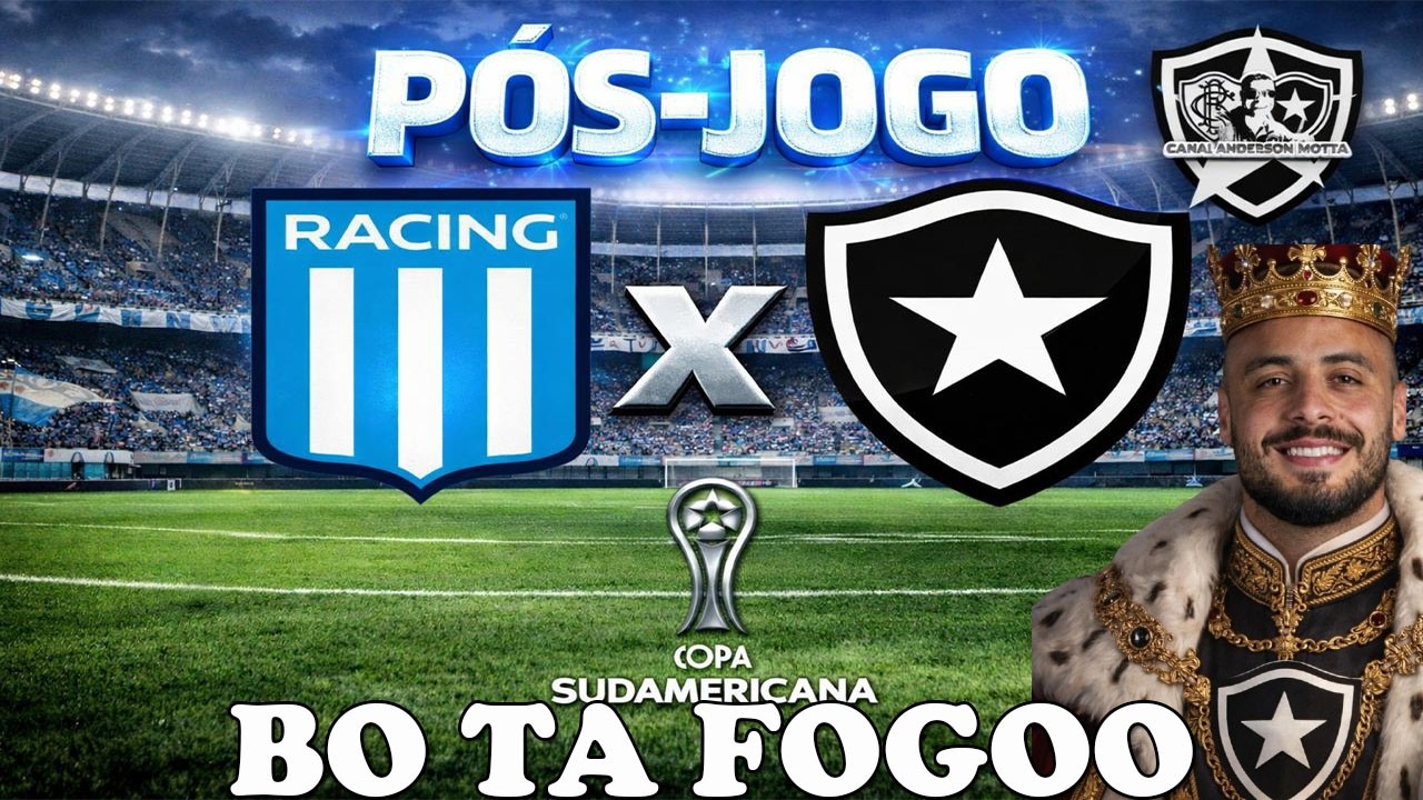 LIVE ALVINEGRA RAIZ - COPA SULAMERICANA- P&Oacute;S JOGO RACING X BOTAFOGO!!!VIT&Oacute;RIA DA RA&Ccedil;A!!!!!!!!