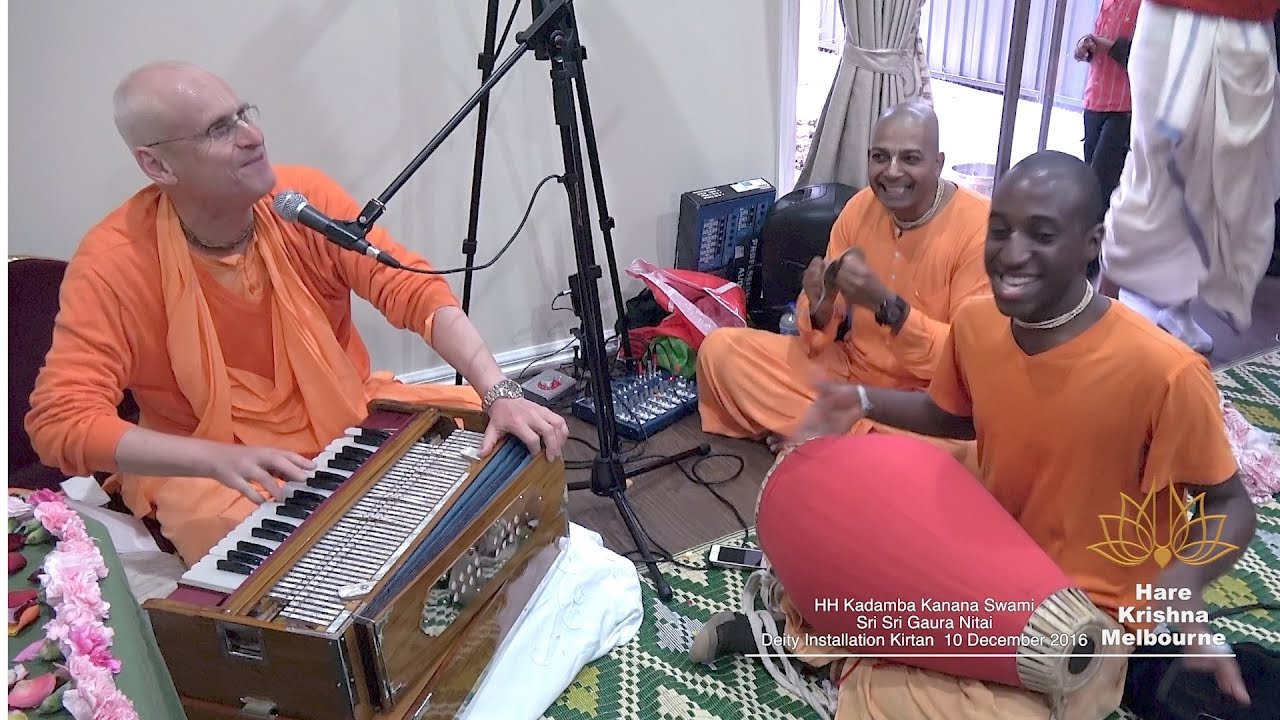 Sri Sri Gaura Nitai Deity Installation Kirtan with HH Kadamba Kanana Swami