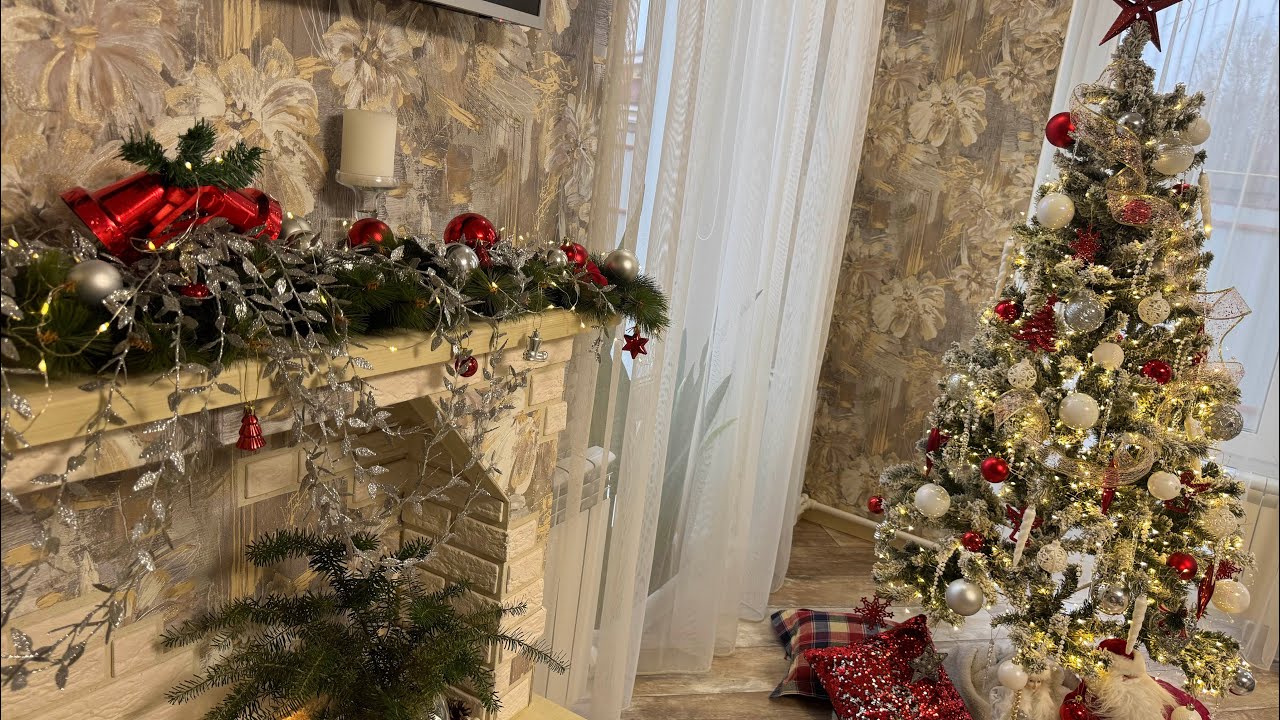 🤶УКРАШАЮ ЕЛКУ И ДОМ 2026 🎄НОВОГОДНИЙ ДЕКОР📿🎍НОВАЯ МЕБЕЛЬ И РЕМОНТ🌟ПОЛУЧИЛОСЬ ОЧЕНЬ КРАСИВО💫 