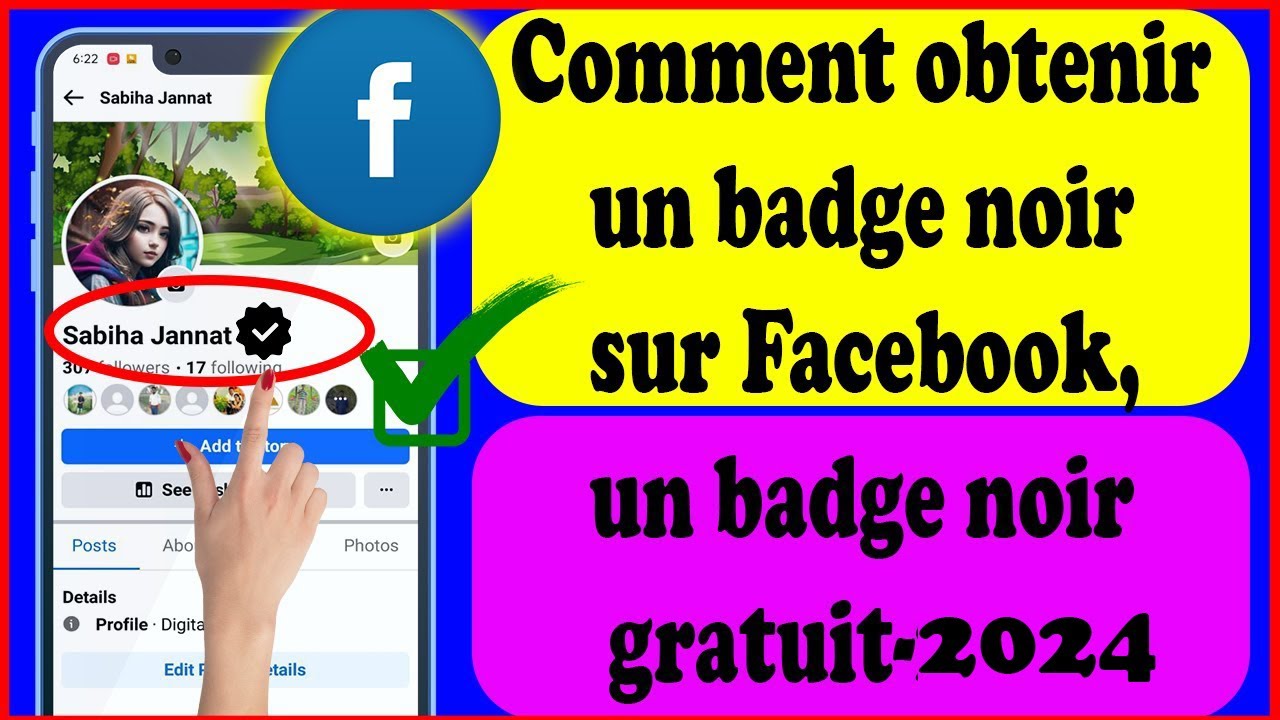 Comment obtenir un badge de vérification noir sur le profil Facebook -2024