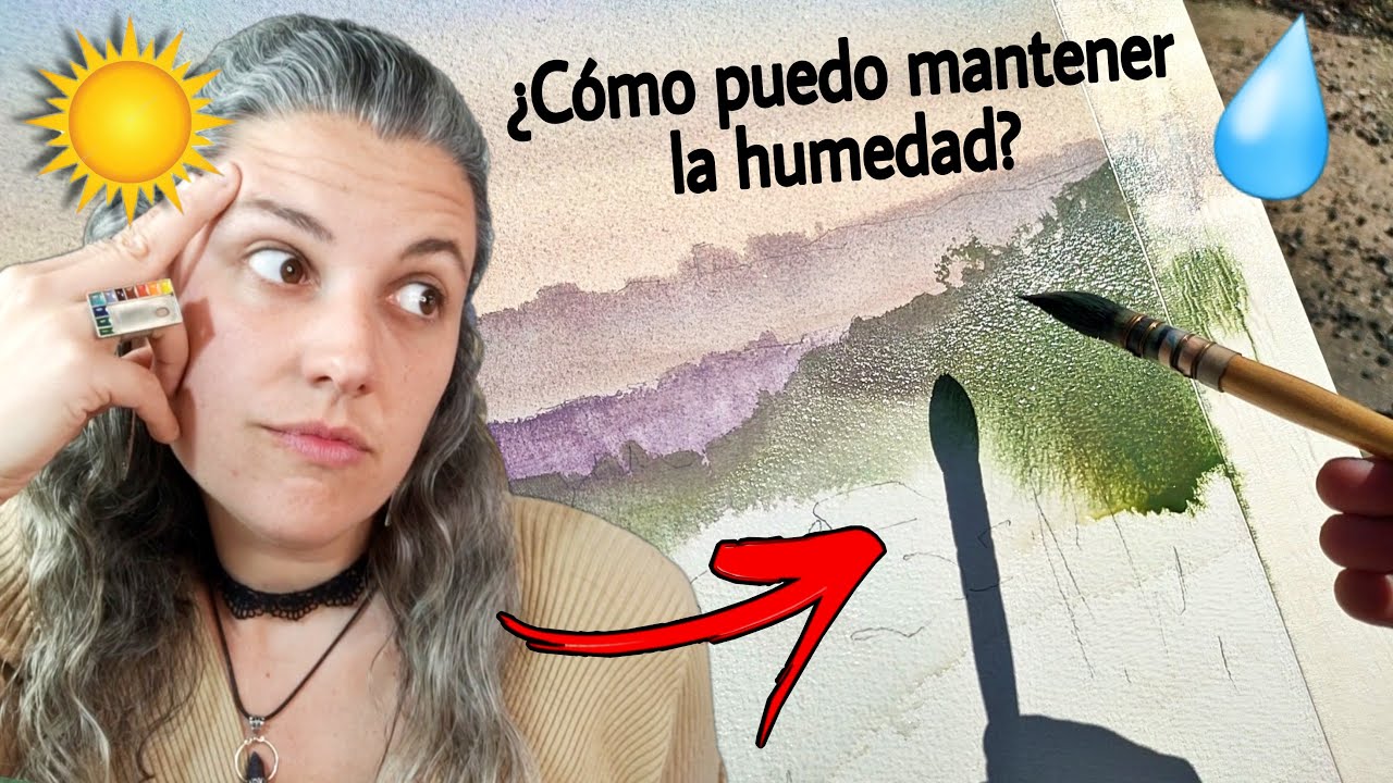 Consejos para DOMINAR el AGUA: paisaje en ACUARELA a Plein air