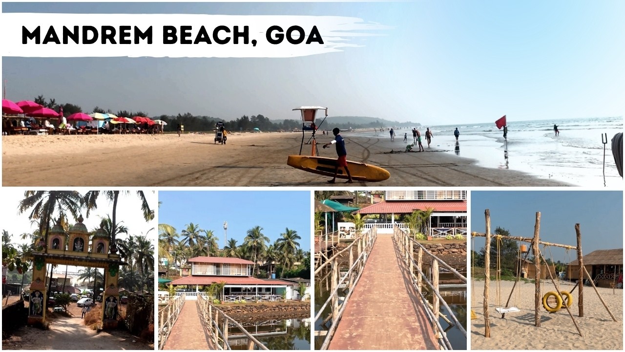 Mandrem Beach, North Goa | Peaceful Paradise