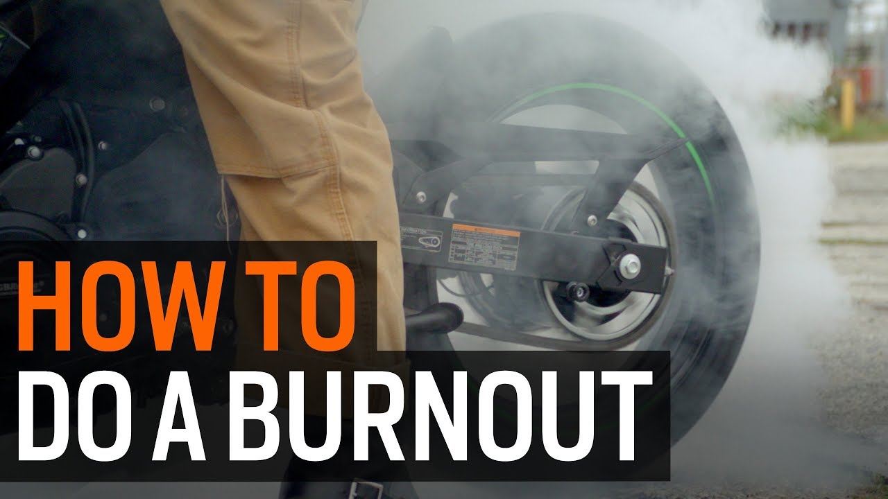 How To Do A Burnout On A Motorcycle