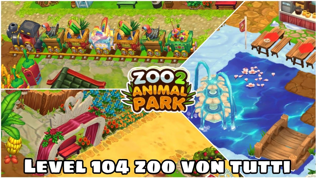ZOO BEWERTUNG ZOO 2 ANIMAL PARK Level 104 von Tutti  DEKO IDEEN DESIGN