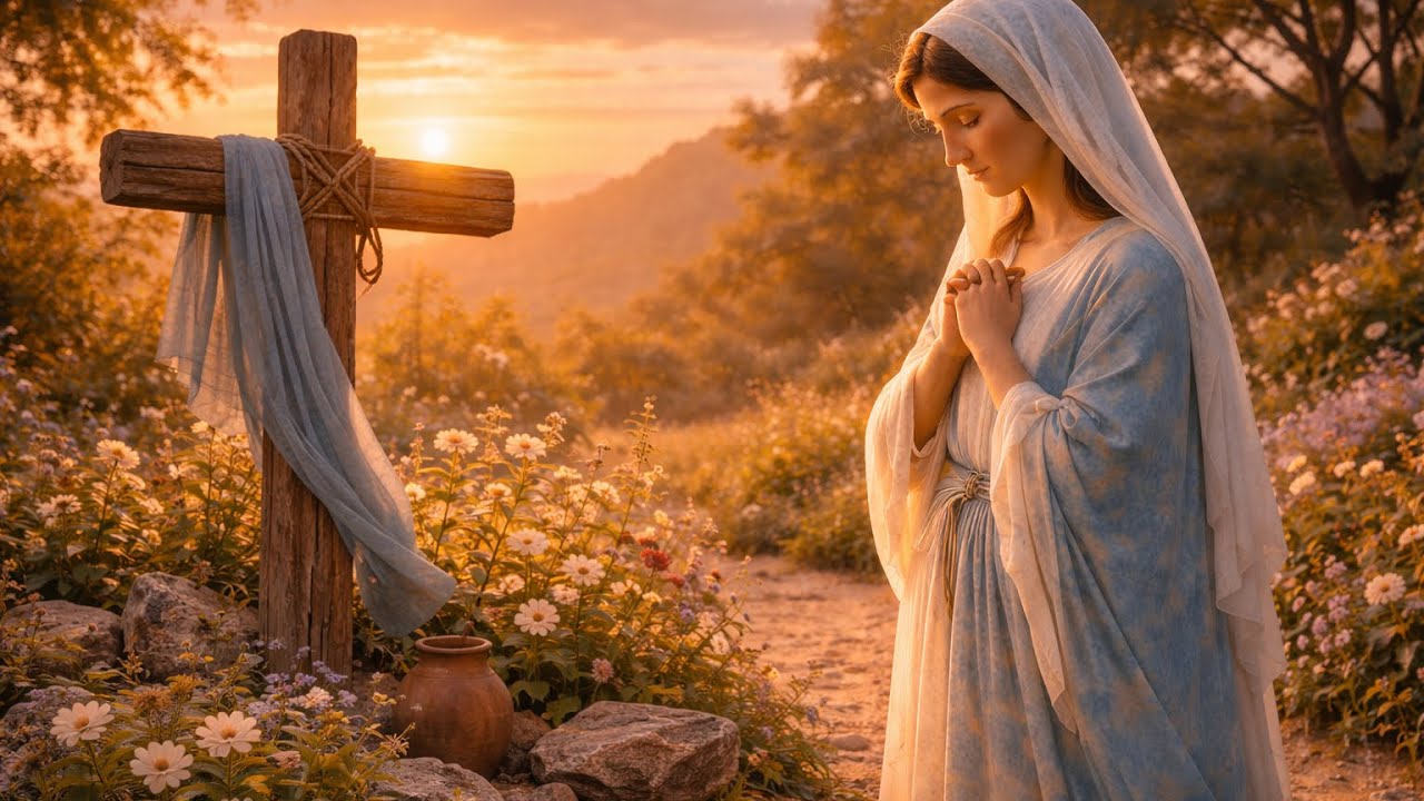 🎶Quando Tudo Sai do Lugar, Deus Ensina a Esperar | Música Cristã com Maria