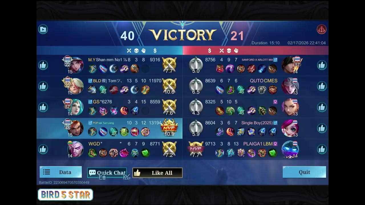 🔴 LIVE | พากย์MLBBมันส์ๆ เล่นฟรีทุกแรงค์ | (พากย์ไทย)