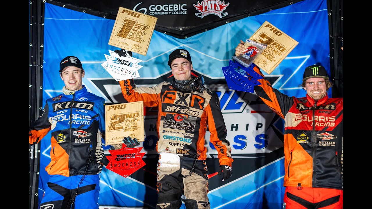 Elias Ishoel Dominates Muddy Mount Zion! | Pro Snocross Round 1 Victory Highlights