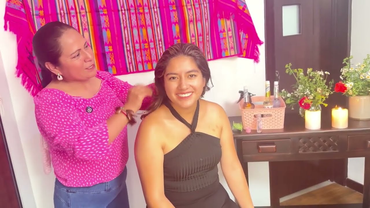 MARTHA ♥ PANGOL & ANGELICA ASMR MASAJE ANTI-ESTRÉS 💖MASSAGE TO RELAX THE HEAD, NECK AND MIDDLE BACK