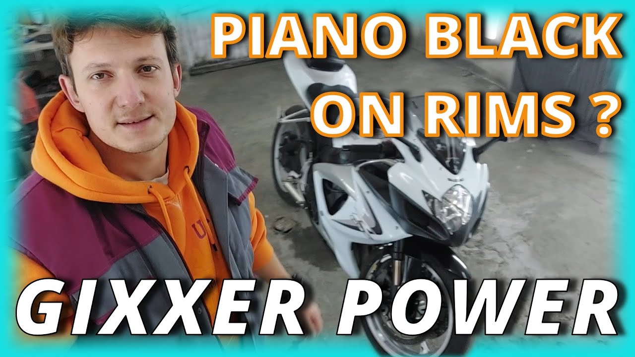 Let's Make This Gixxer 600 K7 Pretty Again   Painting Wheels And Adding Accessories