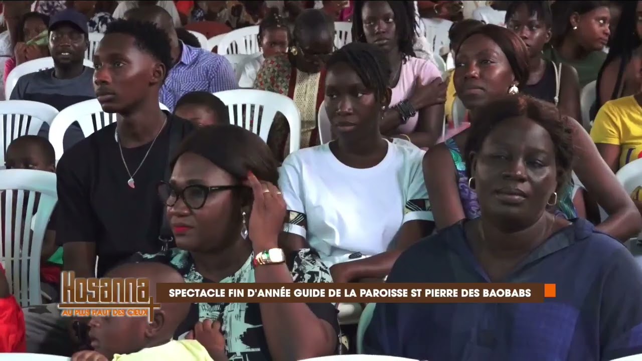 Spectacle fin d'année Guide et Jeannette Paroisse Saint Pierre des Baobabs 04 08 2024