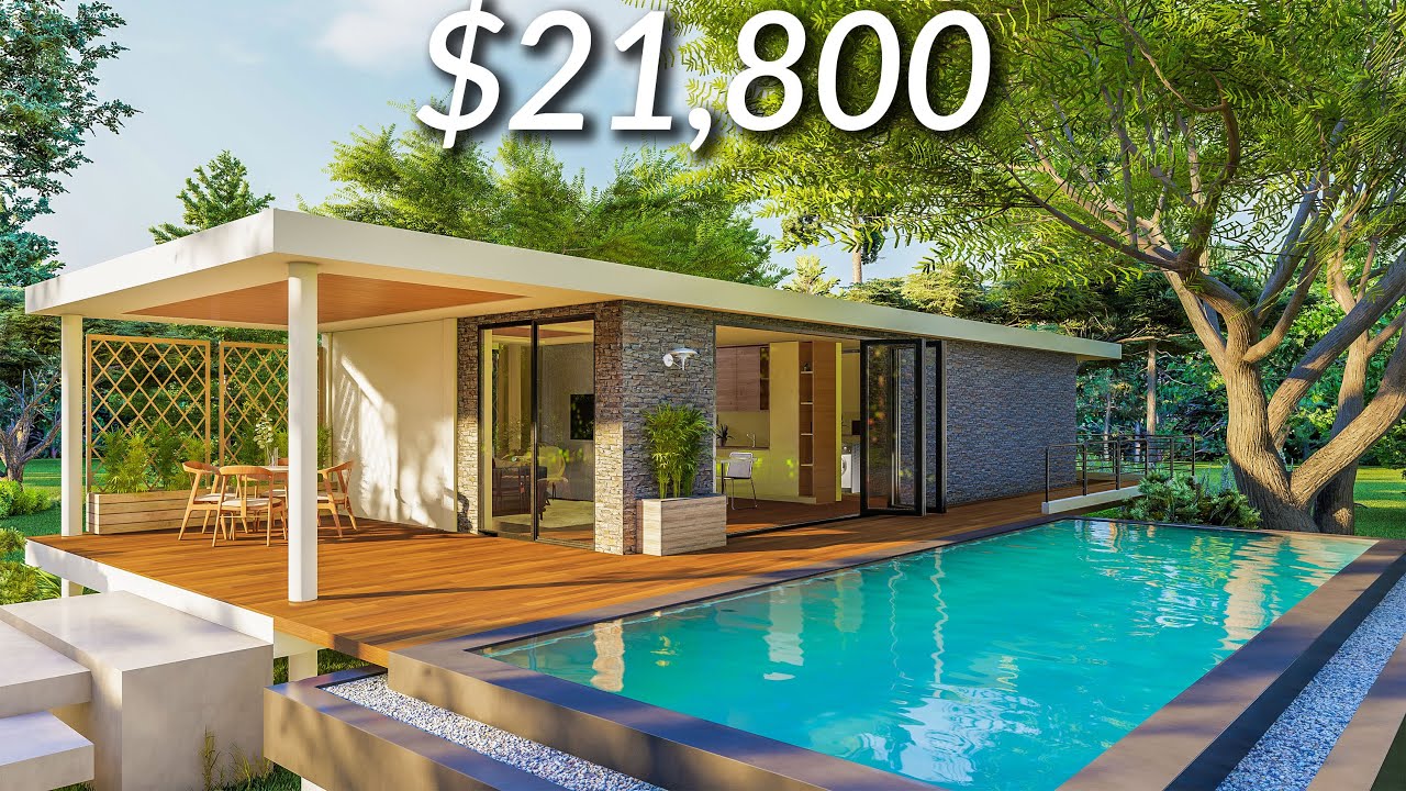 (6x12 Meters) Modern House Design | 1 Bedroom House Tour