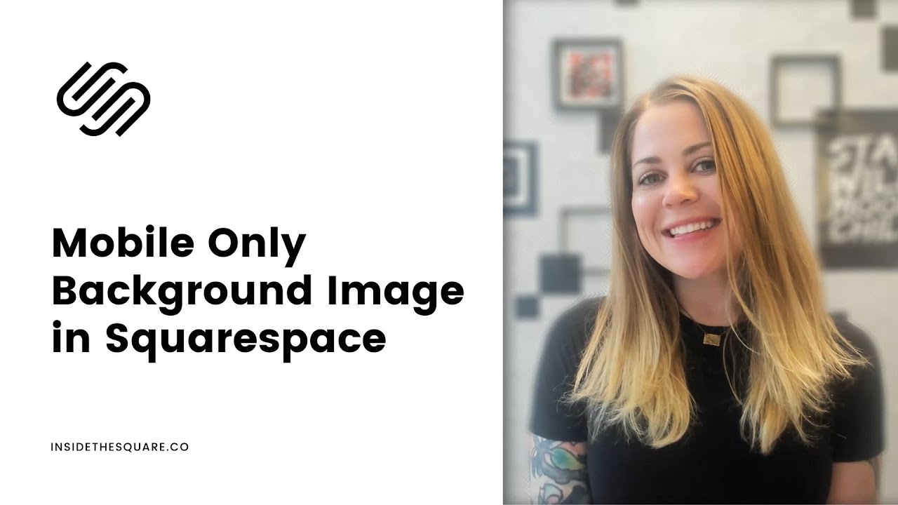 How To Show A Different Background Image on Mobile in Squarespace 7.1 // Squarespace CSS Tutorial