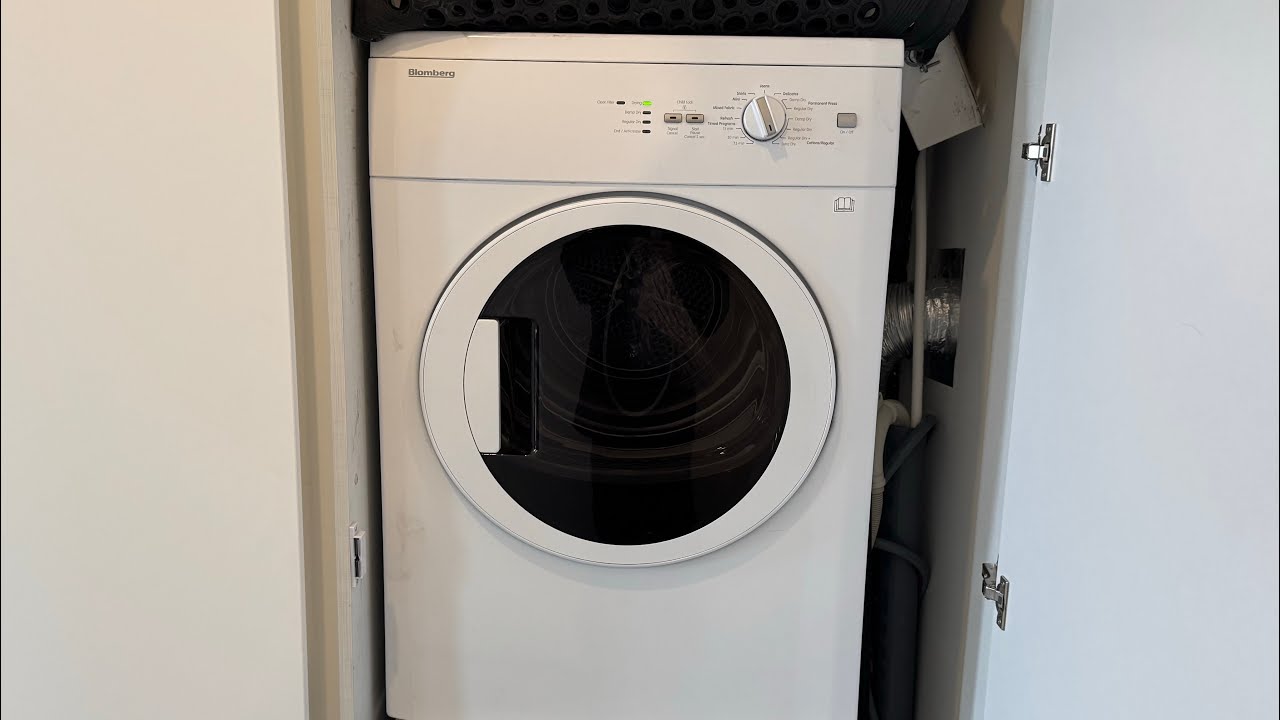 How to replace door gasket on a Blomberg dryer | Blomberg dryer door gasket 2965590200| DV17542