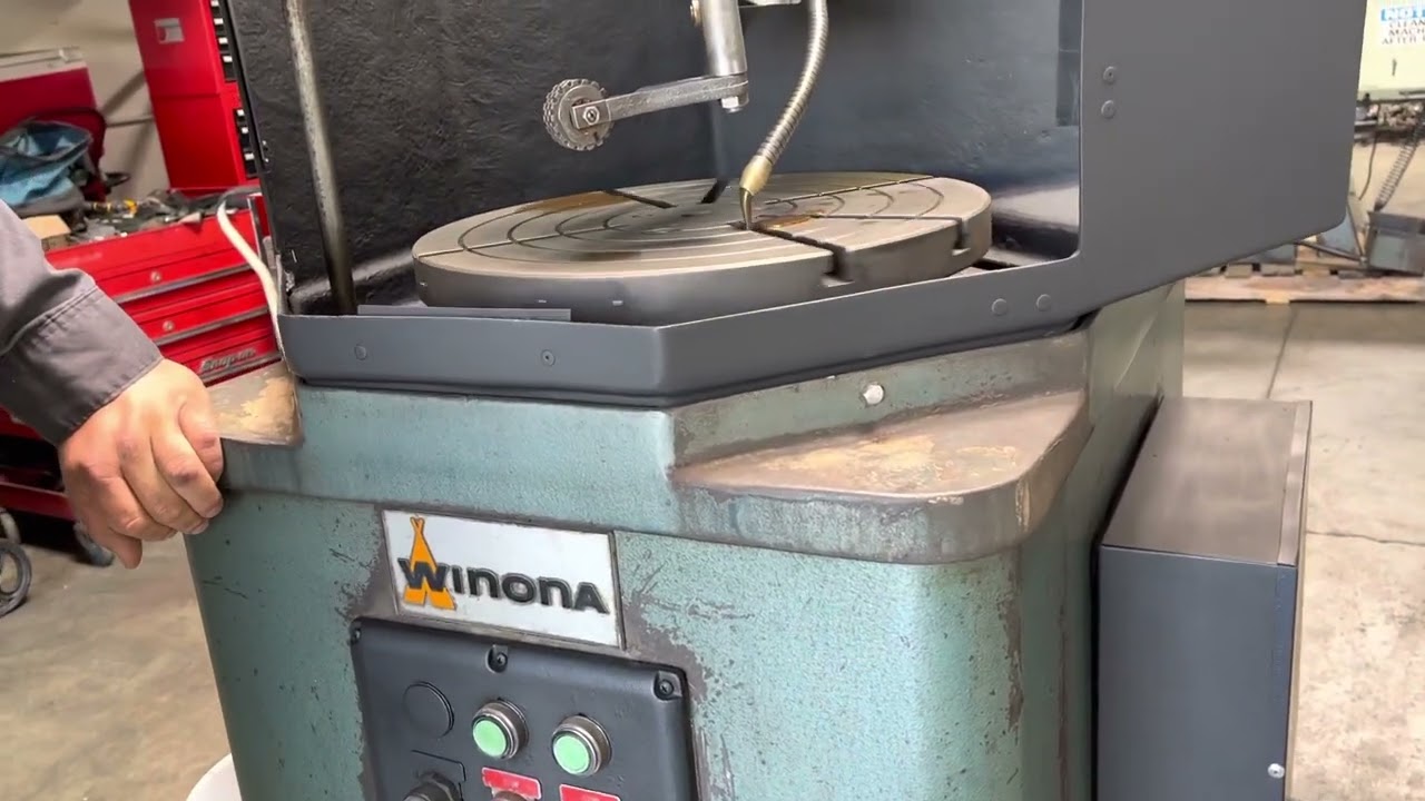Winona 5HP Flywheel Grinder Surfacer Engine Automotive Machine Shop