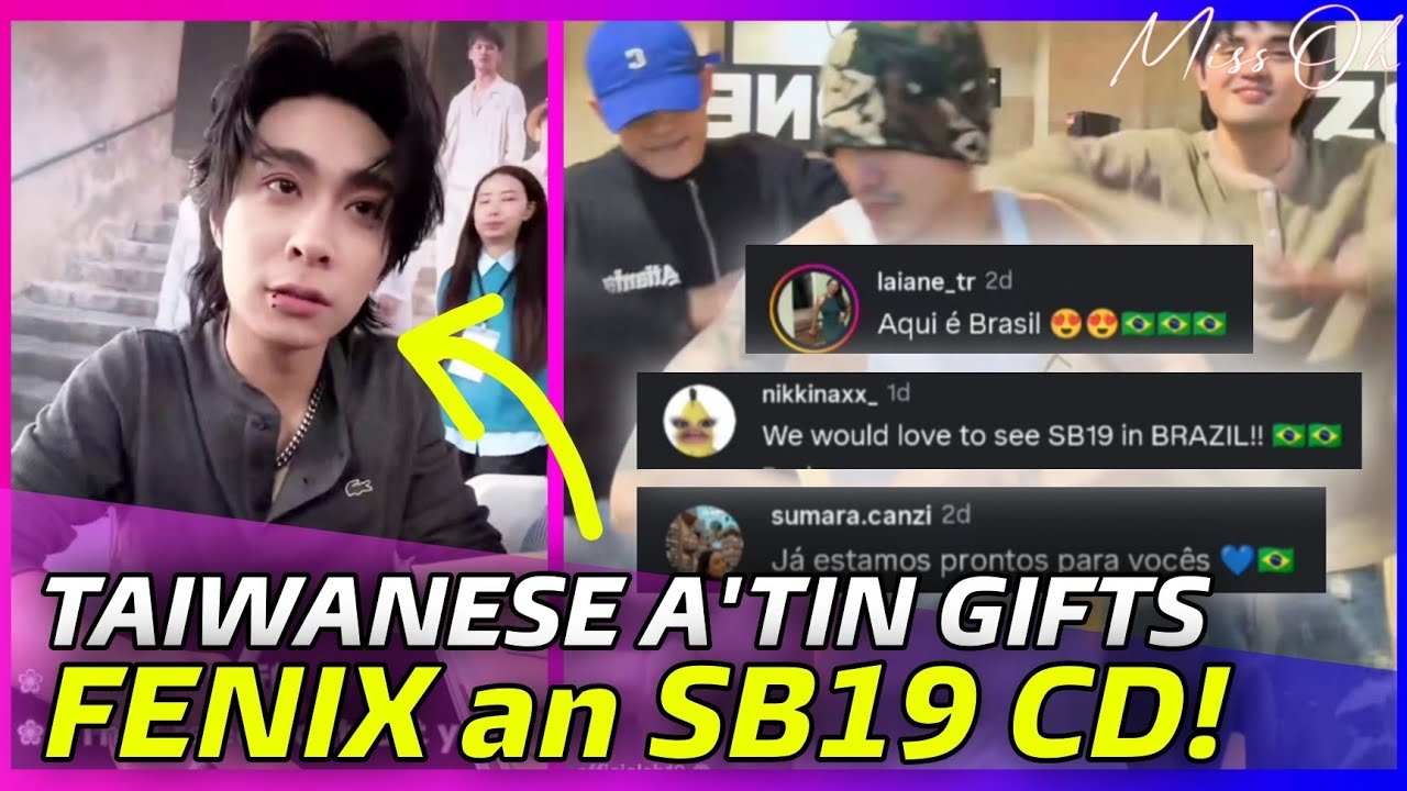 MANY BRAZILIAN FANS GATHER in SB19 VIDEO, plus TAIWANESE A'TIN's PROMOTION of SB19 JUST LEVELLED UP!