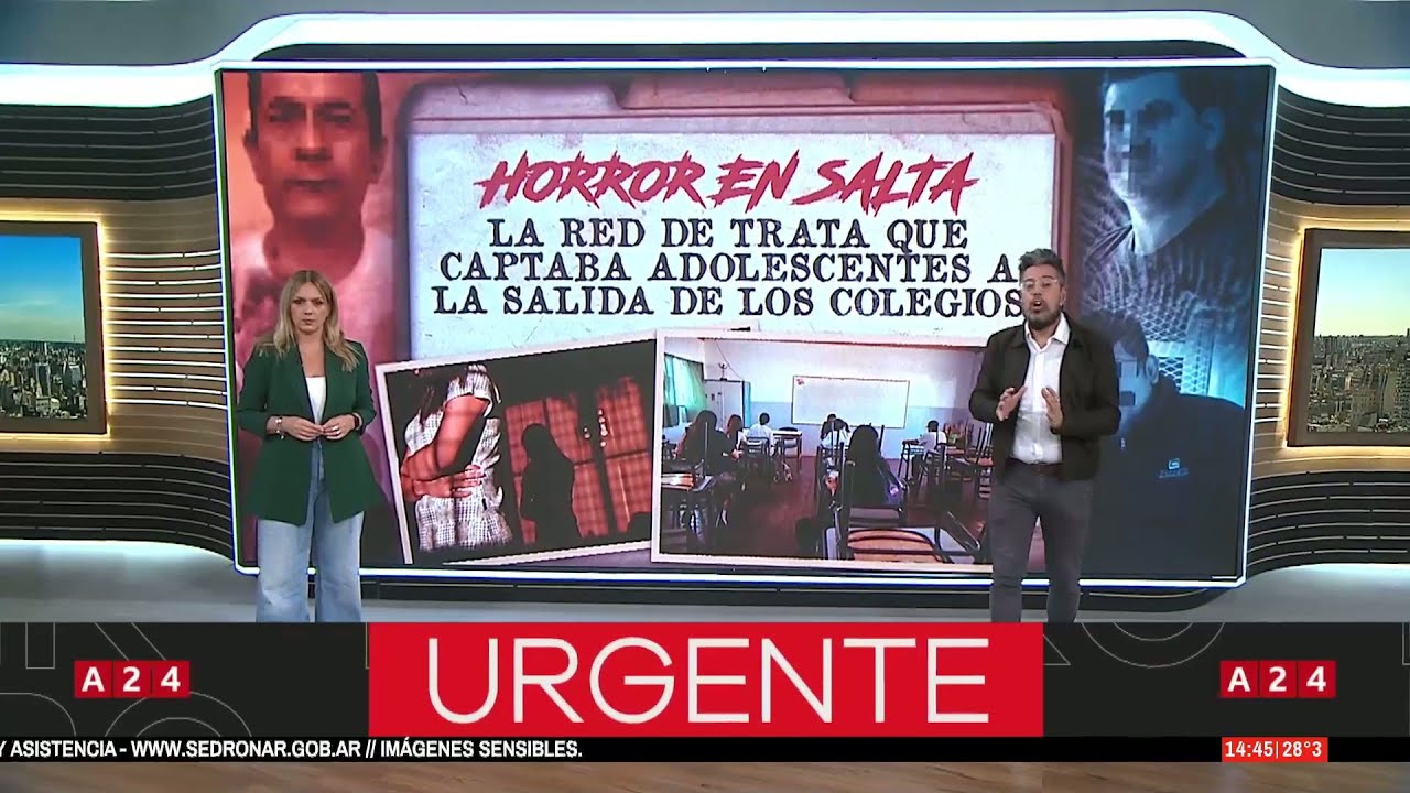 🚨 HORROR EN SALTA: RED DE TRATA QUE EXPLOTABA A COLEGIALES CAPTADAS POR UN COMPAÑERO