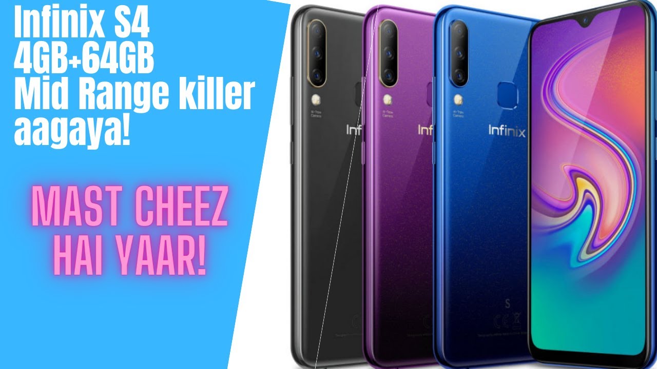 Unboxing Infinix S4 4Gb+64GB Best Smart Phone in mid range