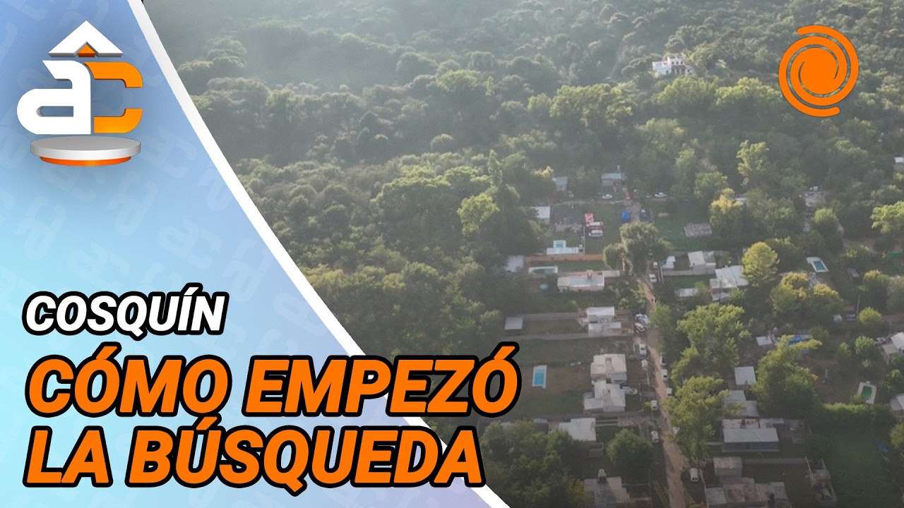 Vecinos de Cosquín relataron cómo inició la búsqueda de Esmeralda horas después de la desaparición
