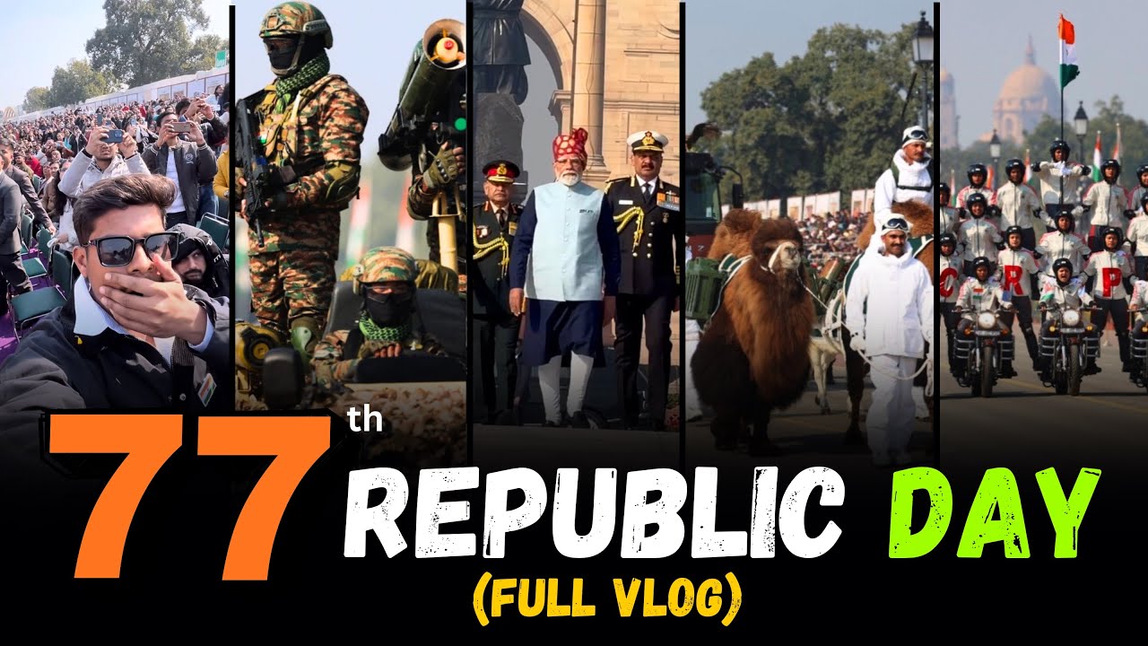 Delhi Republic Day 2026 parade | Craziest sky patriotic show 😍