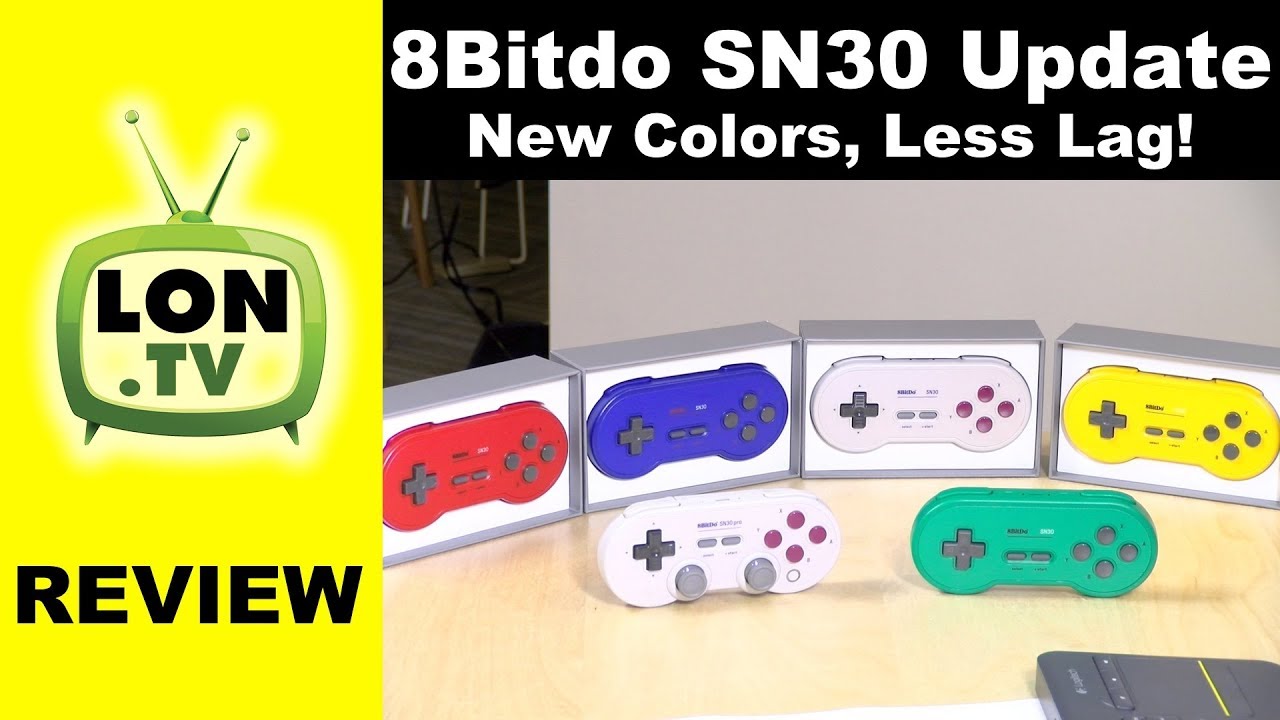 8bitdo SN30 GP and SN30 Pro G Update Review: New Colors, Less Lag
