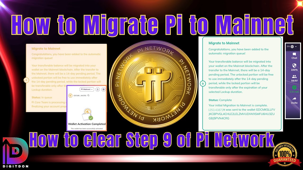 How to Migrate Pi to Mainnet | How to Clear Step 9 of Pi Network