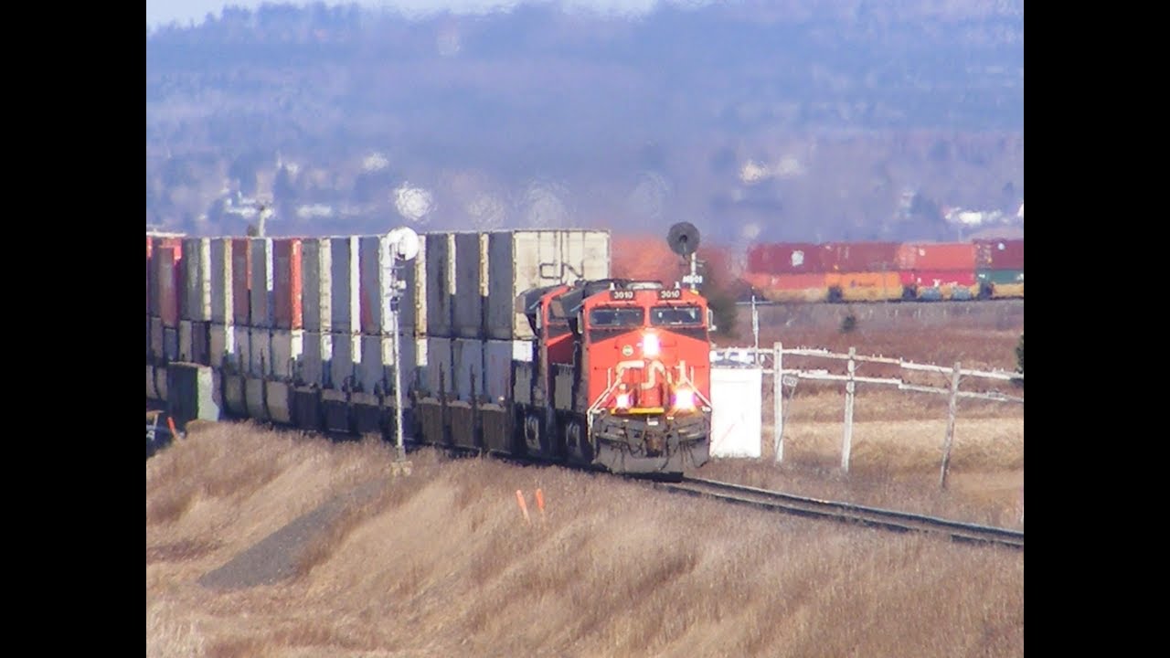 CN & NB Southern action in Atlantic Canada April 2019