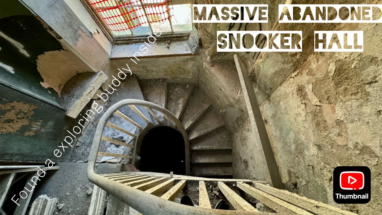 PLYMOUTH’S ABANDONED SNOOKER HALL IS AMAZING