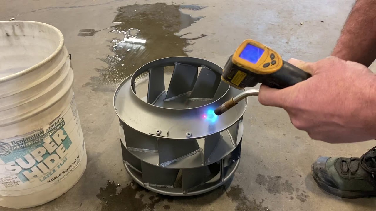 High Temp Ceramic Coating test.
