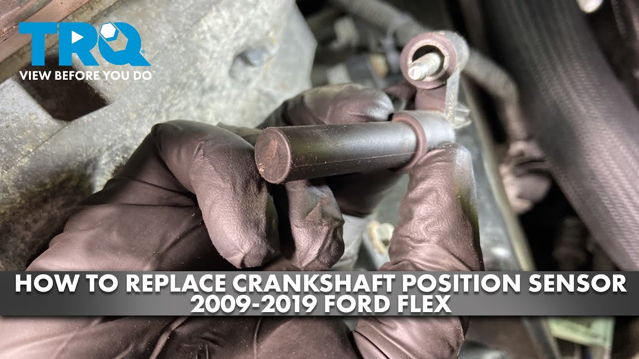 Как заменить датчик положения коленчатого вала на Ford Flex 2009-2019