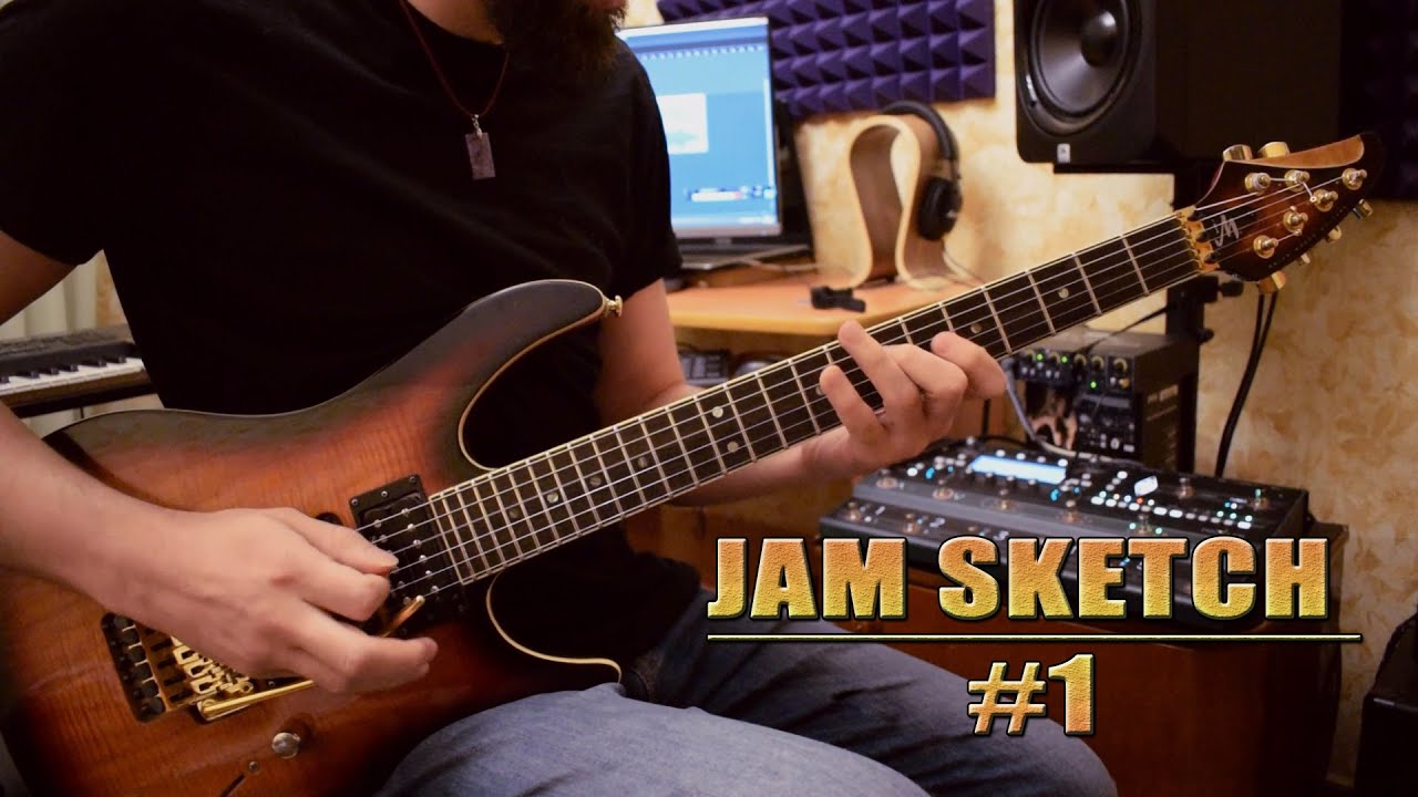 Andrey Korolev - Jam Sketch #1 (Brian Moore Guitars i1f)