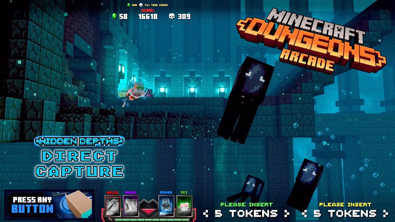 Plunging Into Minecraft Dungeon Arcade's Hidden Depths