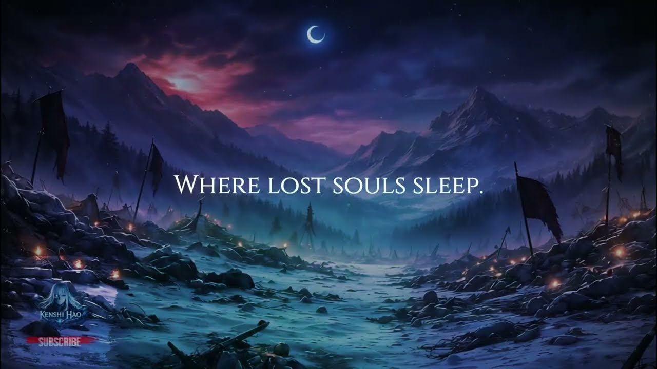 Kenshi Hao & Аня Любит Звёзды - First Snow (English) - Dark Fantasy Lyric Video | Remastered 2025