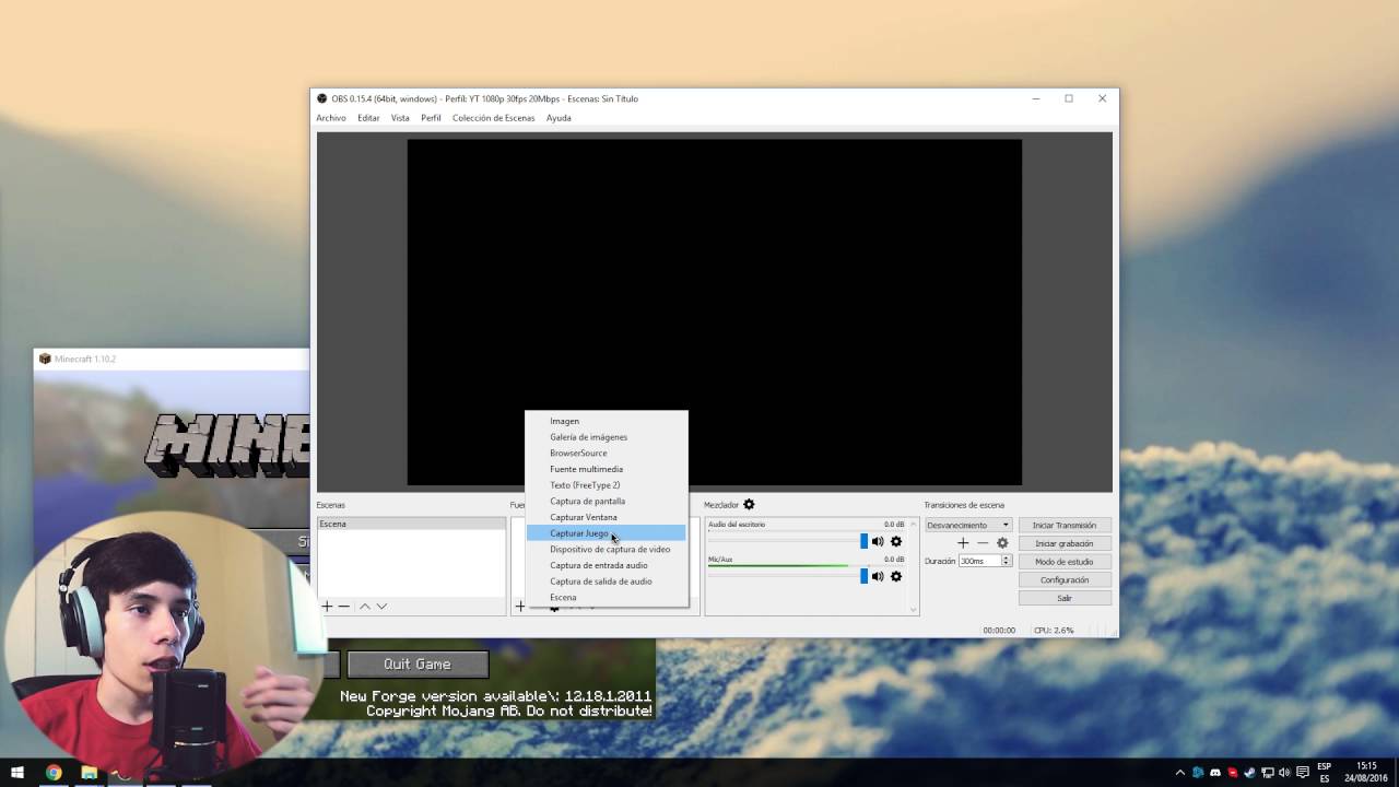 ► TUTORIAL GRABAR GAMEPLAYS CON OBS STUDIO GRATIS PC