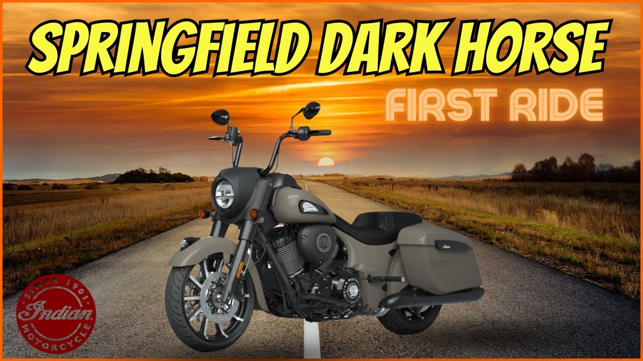 Первая поездка — Indian Springfield Darkhorse — мощь, комфорт и стиль