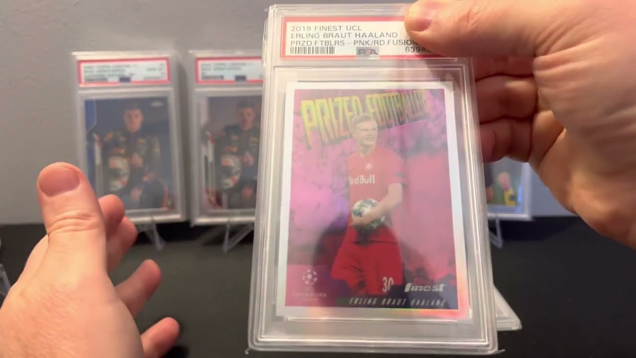 PSA Return - Finest, Chrome UEFA and Formula 1 Erling Haaland, Max Verstappen 🔥🔥