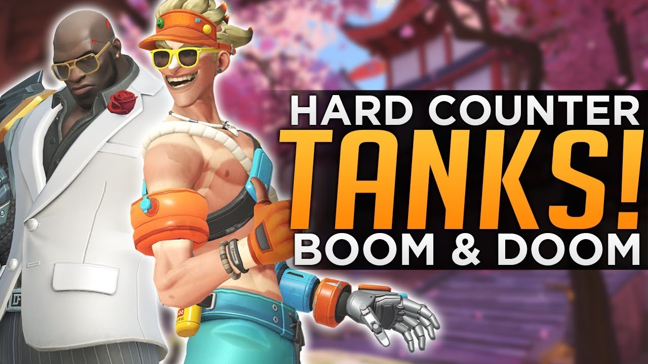 Overwatch: Hard Counter TANKS! - Doomfist Junkrat Team Comp!