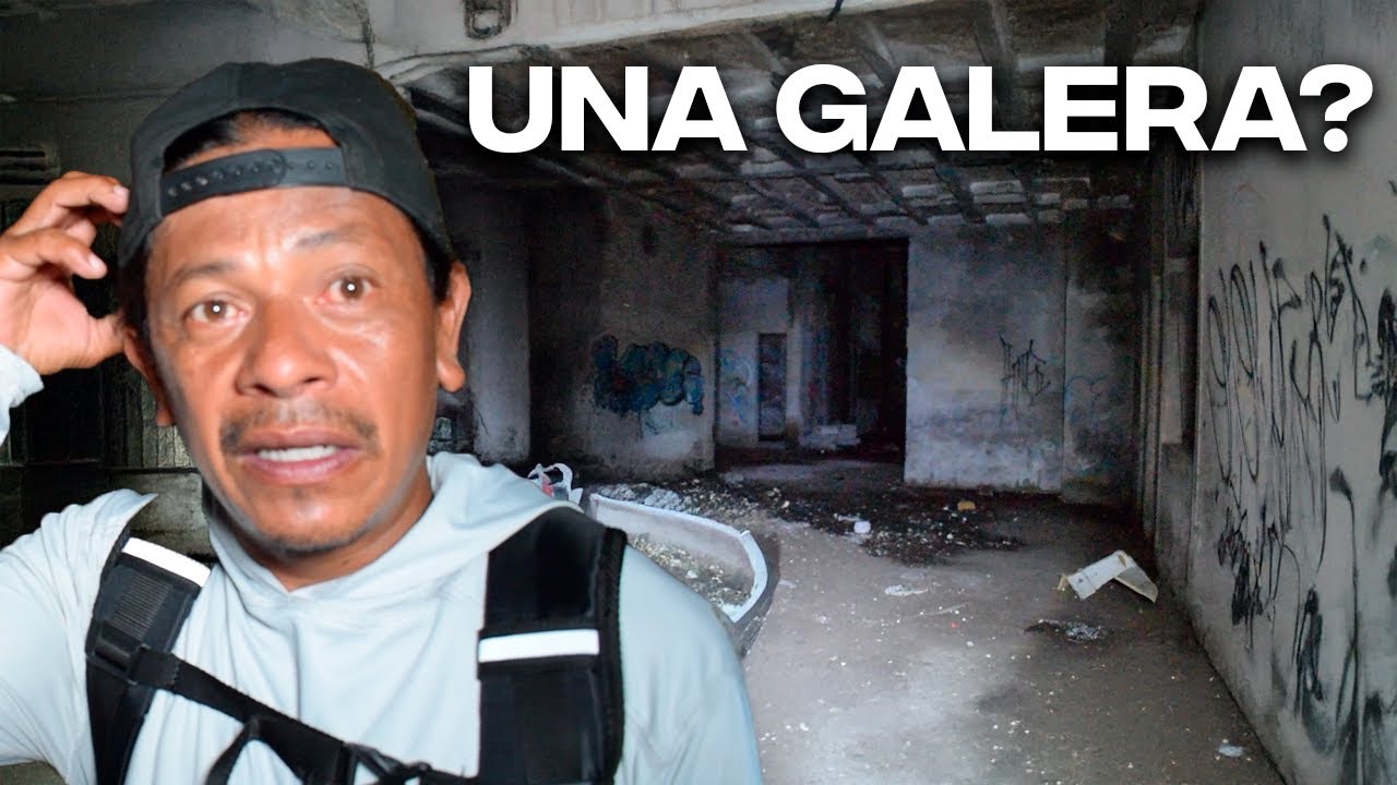 Una GALERA olvidada en medio de la nada ¿QUÉ HAY? 😱 (se escuchan voces )