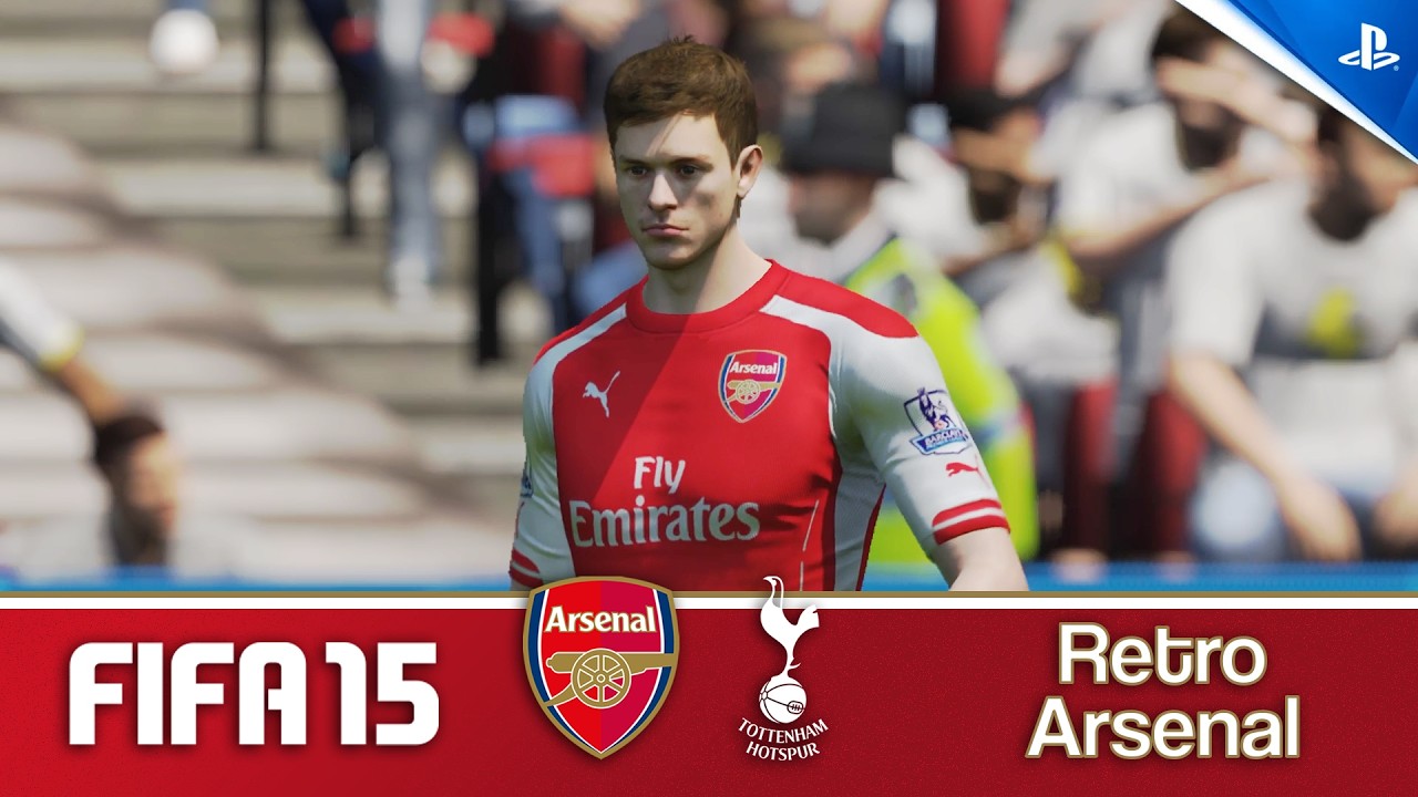 Retro Arsenal | FIFA 15 - Arsenal vs Tottenham Hotspur (PS4 Gameplay)