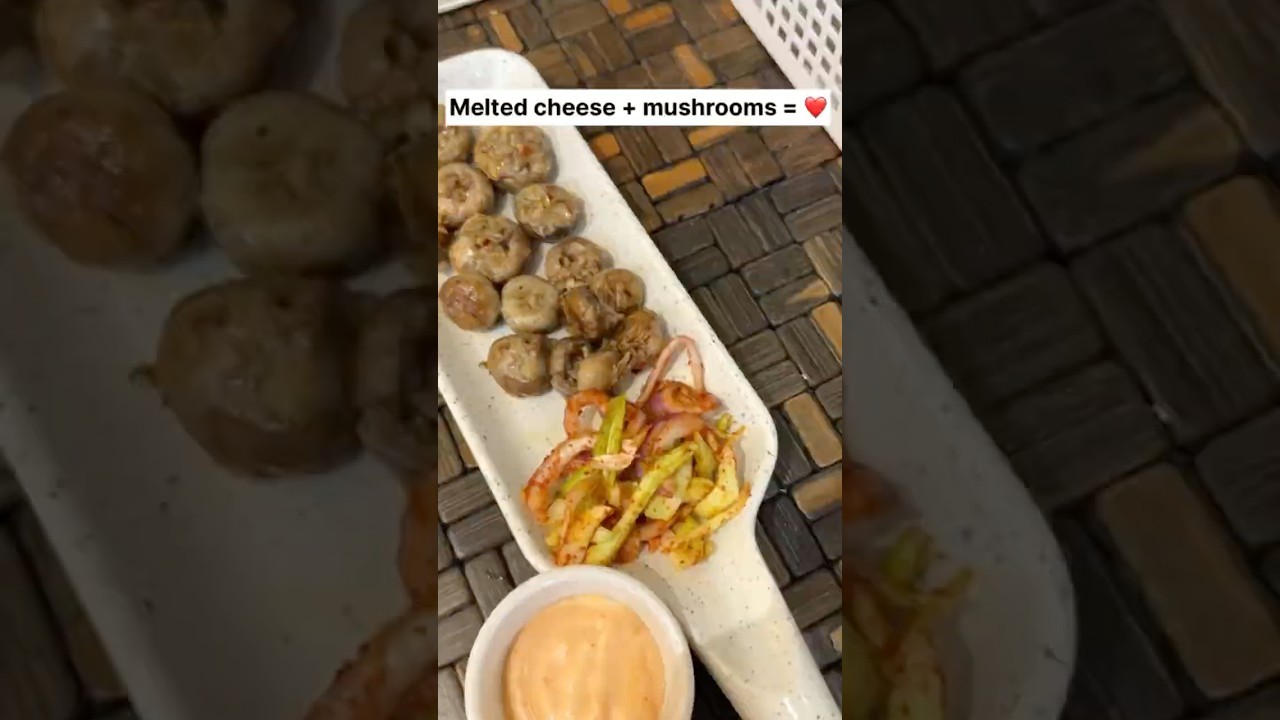 Cheese Stuffed Mushroom 😋 Easy Viral Snack | cooking_with Sona 