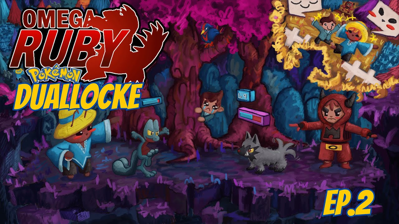 Pokémon Rubi Omega DualLocke Ep.2 | EN EL MINUTO 95 CAPTURA CLAVE