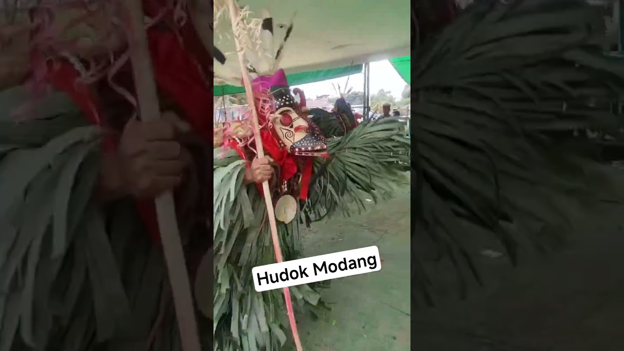 Hudoq suku Dayak Modang