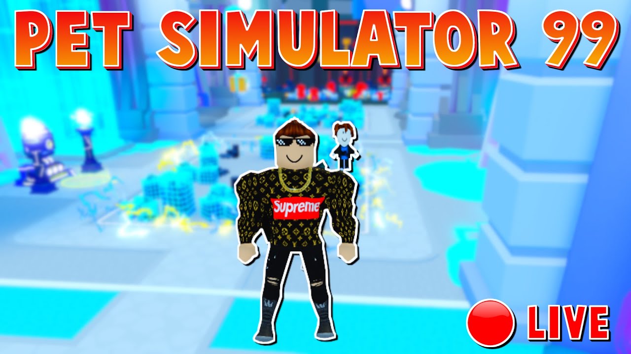 🔴PET SIMULATOR 99 !!! NOWY UPDATE!!! KONKURS NA EXC PETY!  #ROBLOX! #SeniorGraYouTube!