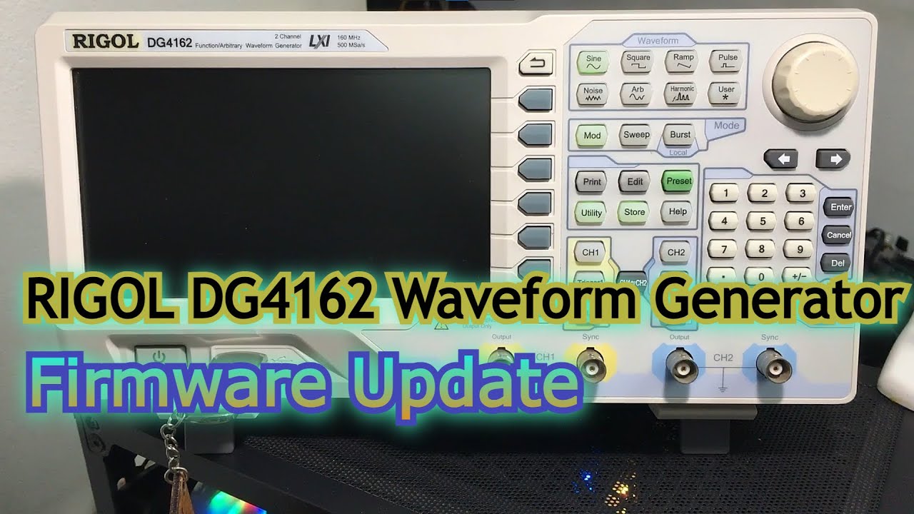 RIGOL DG4162 Waveform Generator Firmware Update