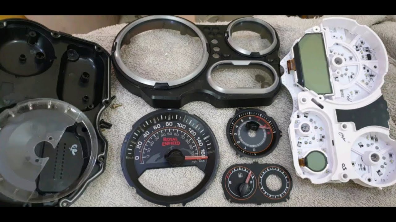 Royal Enfield Himalayan DIY Speedo Console Disassembly | Cleaning | Vibration Noise Fix