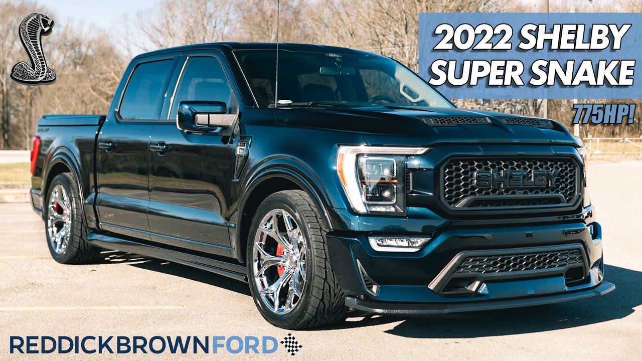2021 SHELBY SUPER SNAKE F-150 in ANTIMATTER BLUE!