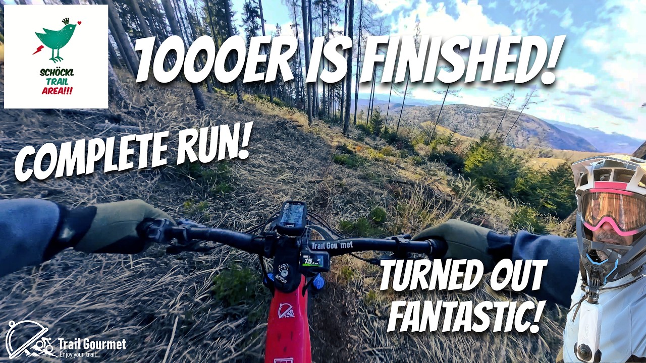 Schöckl 1000er: It is finished! Complete run with all newly shaped sections! YT Decoy