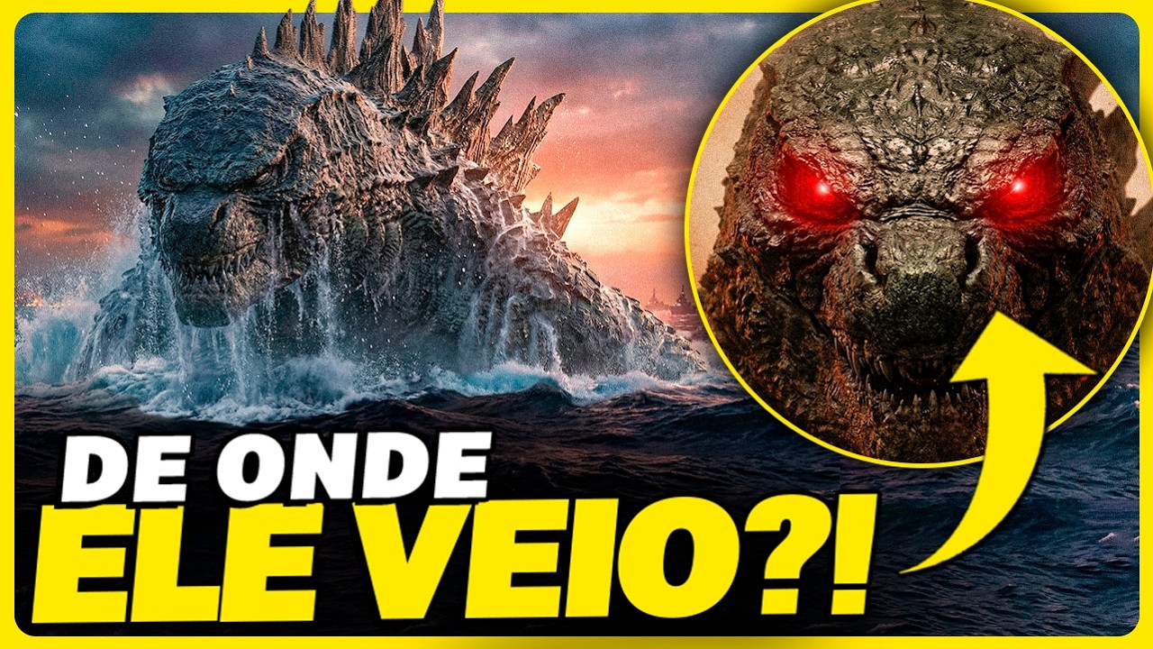 GODZILLA EXPLICADO ELE É O ÚLTIMO DA SUA ESPÉCIE? O Maior Mistério do MonsterVerse!